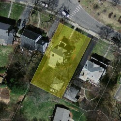 428 Wolcott St, Newton MA 02466-1514 aerial view
