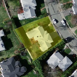 53 Deborah Rd, Newton MA 02459-2837 aerial view