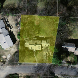 29 Nod Hill Rd, Newton MA  02461-2026 aerial view