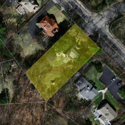 191 Valentine St, Newton MA  02465-3029 aerial view