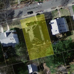 70 Athelstane Rd, Newton MA 02459-2419 aerial view