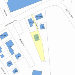 11 Pillion Ct, Newton MA 02460-2046 plot plan