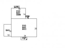 37 Halcyon Rd, Newton MA 02459-2431 floor plan