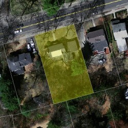 1470 Beacon St, Newton MA 02468-1613 aerial view