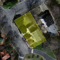 64 Perkins St, Newton MA 02465-2341 aerial view