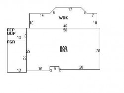 104 Oldham Rd, Newton MA 02465-2329 floor plan