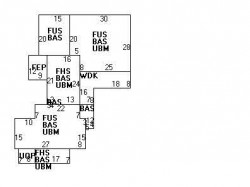 157 Lowell Ave, Newton MA 02460-1521 floor plan