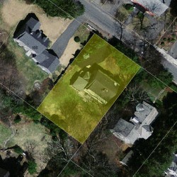 100 Central St, Newton MA 02466-2410 aerial view
