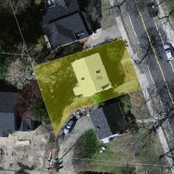 235 Winchester St, Newton MA 02461-2041 aerial view