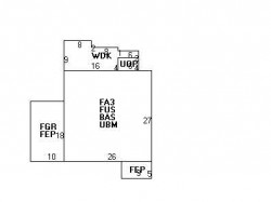 19 Normandy Rd, Newton MA  02466-2513 floor plan