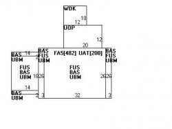 194 Bellevue St, Newton MA 02458-1813 floor plan
