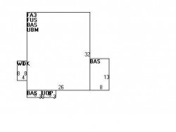 118 Oakdale Rd, Newton MA  02461-1813 floor plan