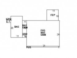480 Crafts St, Newton MA 02465-1703 floor plan