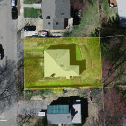 150 Upland Ave, Newton MA 02461-2145 aerial view