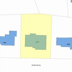 1575 Commonwealth Ave, Newton MA  02465-2800 plot plan