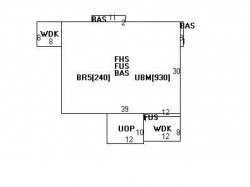 129 Arlington St, Newton MA 02458-2048 floor plan