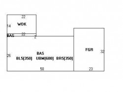17 Brandeis Rd, Newton MA 02459-2707 floor plan
