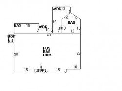 183 Ward St, Newton MA 02459-1331 floor plan