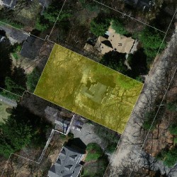 35 Studio Rd, Newton MA 02466-2808 aerial view