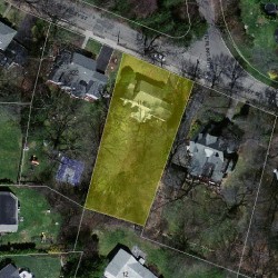 114 Berkeley St, Newton MA 02465-2619 aerial view