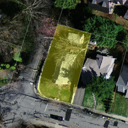 100 Park Ave, Newton MA 02458-2629 aerial view