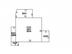 10 Chesley Rd, Newton MA 02459-1904 floor plan