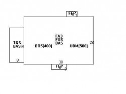 537 Parker St, Newton MA 02459-2973 floor plan