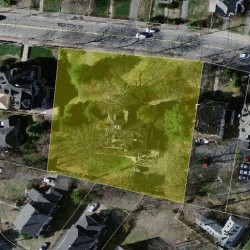 876 Beacon St, Newton MA 02459-1835 aerial view