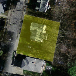 33 John St, Newton MA  02459-2347 aerial view