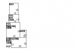 112 Sargent St, Newton MA  02458-2344 floor plan
