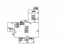 19 Crofton Rd, Newton MA 02468-1931 floor plan