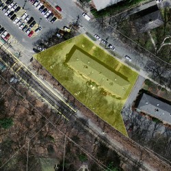 68 Wyman St, Newton MA 02468-1520 aerial view