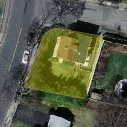 3 Cannon St, Newton MA 02461-2115 aerial view