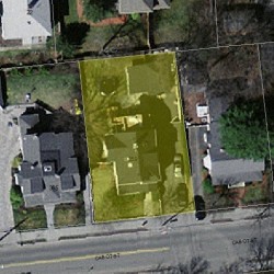 359 Cabot St, Newton MA 02460-2253 aerial view