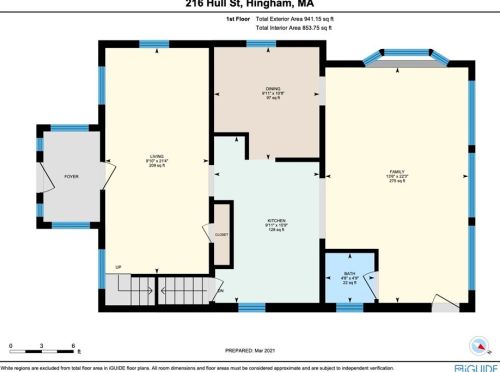 216 Hull St, Hingham MA 02043-1423 exterior