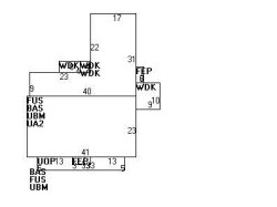 90 Elm St, Newton MA  02465-2033 floor plan