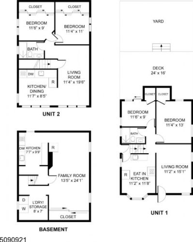 37 Dawson St, Belleville NJ 07109-1709 exterior