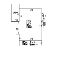 407 Central St, Newton MA 02466-2232 floor plan