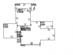 469 Brookline St, Newton MA 02459-3143 floor plan