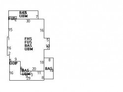 22 Prescott St, Newton MA  02460-1614 floor plan