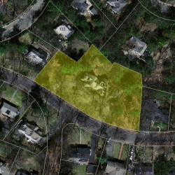 40 Fenwick Rd, Newton MA 02468-2215 aerial view