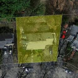 24 Cochituate Rd, Newton MA 02461-1404 aerial view