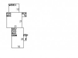 61 Waban St, Newton MA 02458-1456 floor plan