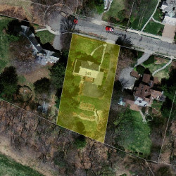 240 Windsor Rd, Newton MA 02468-1120 aerial view