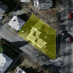 585 Centre St, Newton MA 02458-2300 aerial view