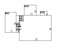 349 California St, Newton MA 02458-1052 floor plan