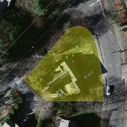 294 Greenwood St, Newton MA  02459-3059 aerial view