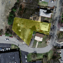33 Crescent St, Newton MA 02465-2007 aerial view