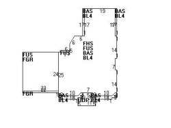 44 Peregrine Rd, Newton MA 02459-3440 floor plan
