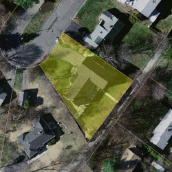 105 Osborne Path, Newton MA 02459-3542 aerial view